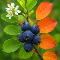 Saskatoonberry garden