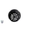 Vazonas, plastiko, praaukštintas, apvalus, su laikymo briauna, 21Ø h20cm C5 L, ET, PD, ET3, ET4, U2 didmena