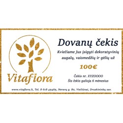 Dovanų kuponas augalams