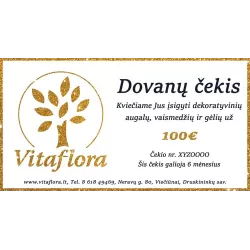 Dovanų kuponas augalams
