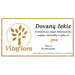 Dovanų kuponas augalams