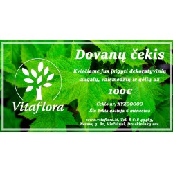 Dovanų kuponas augalams