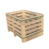 Medinė dėžė (naudota) 100x120x100