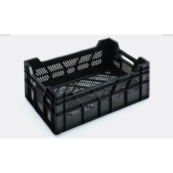 Daugkartinė plastikinė dėžė 60x40 (žema, naudota)