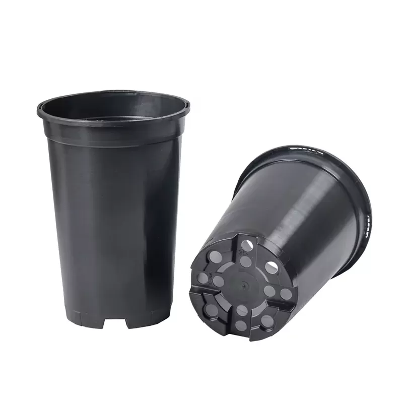 Vazonas, plastiko, praaukštintas, apvalus, rožėms, 16Ø h22cm C3 L, ET, ZD, OD, TT