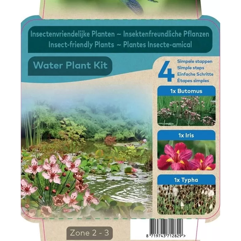 Water plant kit INSECT FRIENDLY